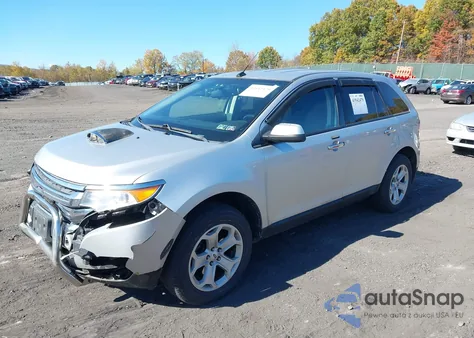 2011 Ford Edge Sel из США, поврежденный, VIN 2FMDK4JC0BBB18655